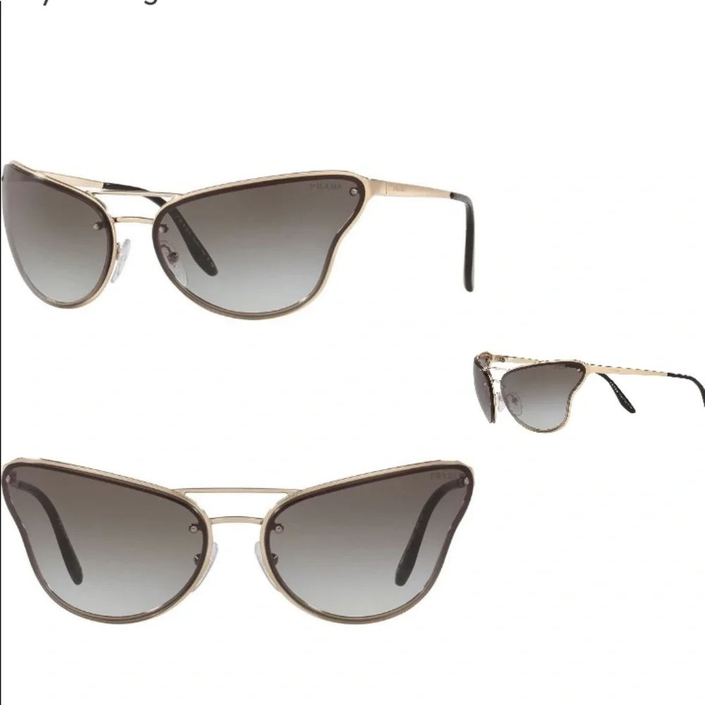 PRADA Butterfly modified Cat Eye Sunglasses 69 mm NWT